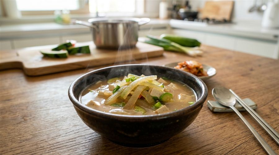 수박 껍질 버리지 말고 된장국 끓여보세요, 무보다 시원합니다